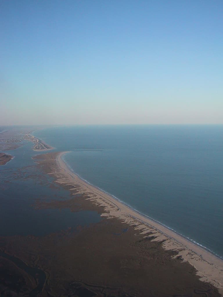 Aerial View of Masonboro Island