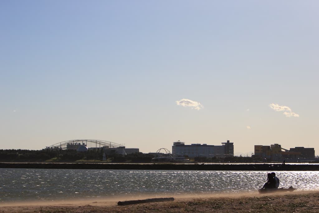Takasu Seaside Park Beach view 2