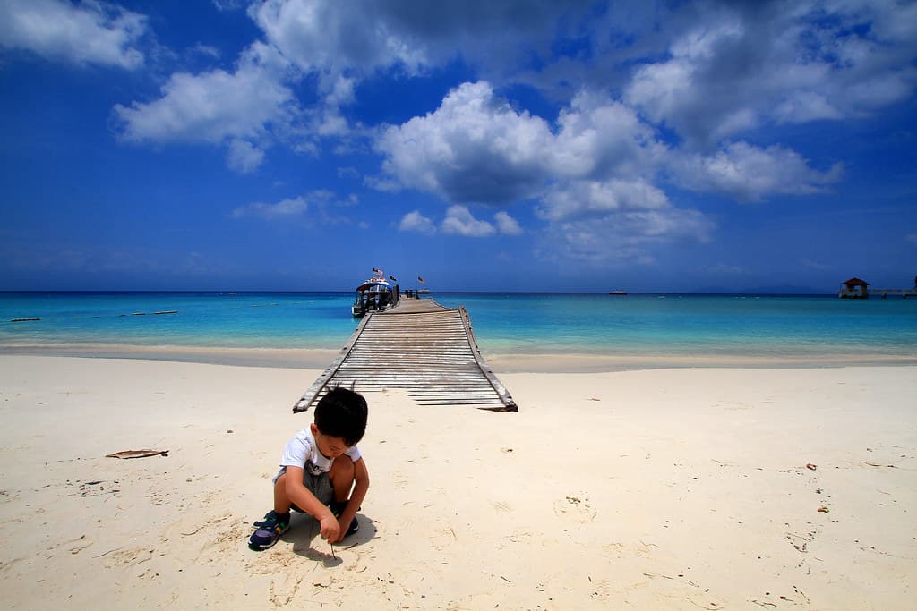 Lang Tengah Beach view 2