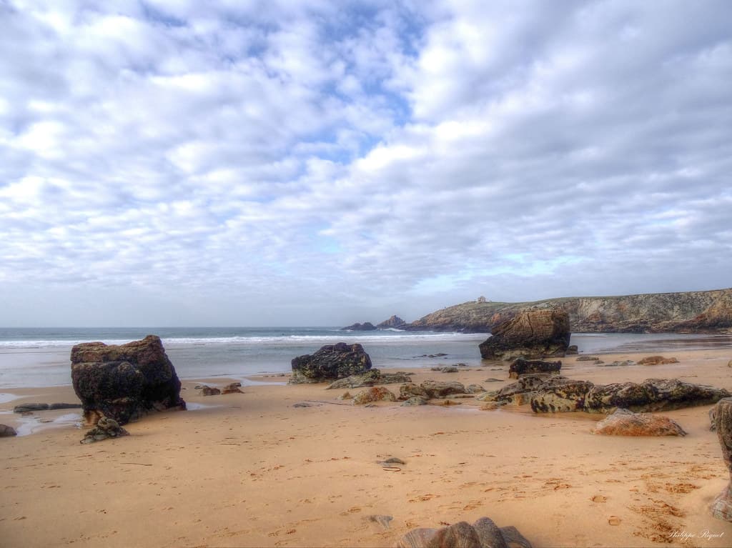 Plage de Port Blanc view 2