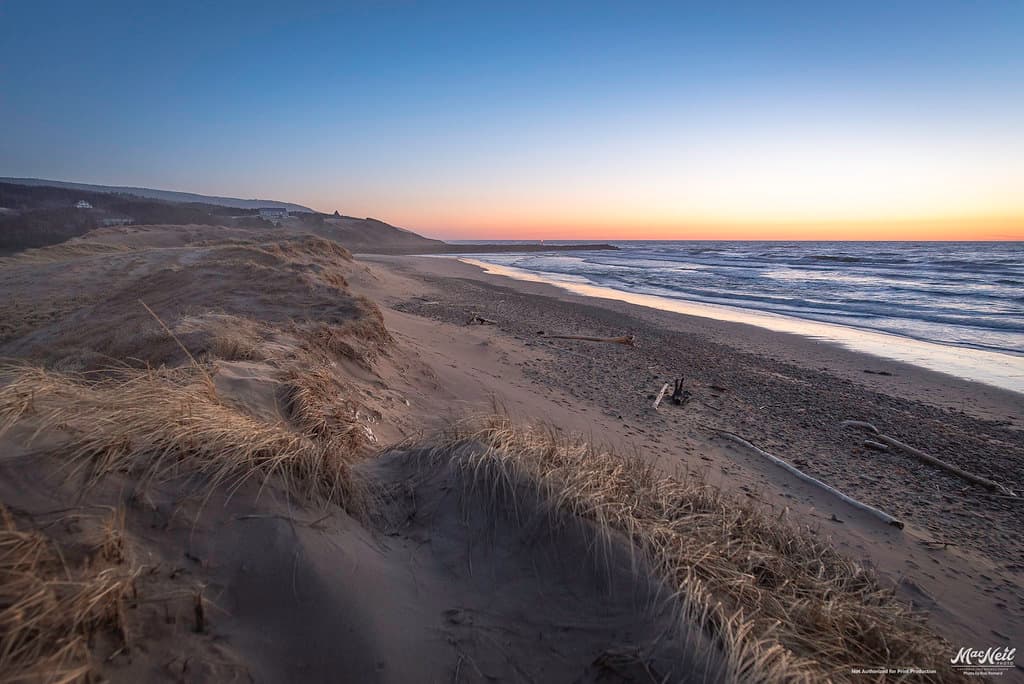 the beach and dunes of Inverness