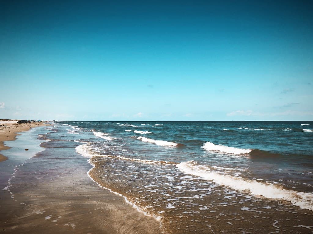 Mustang Island State Park Beach