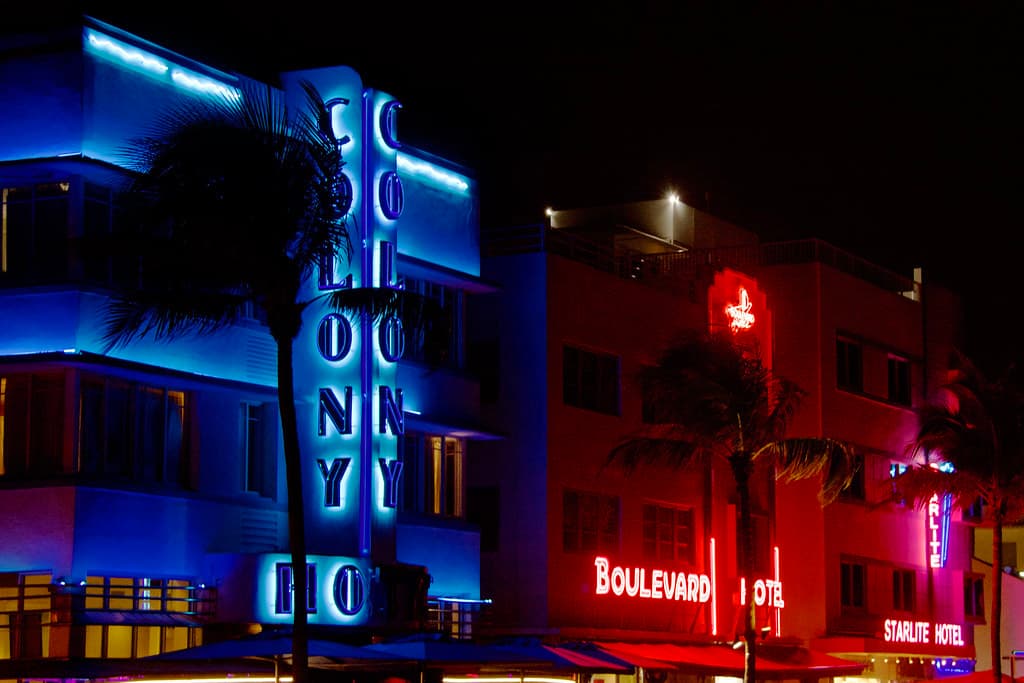 Ocean Drive, South Beach Florida