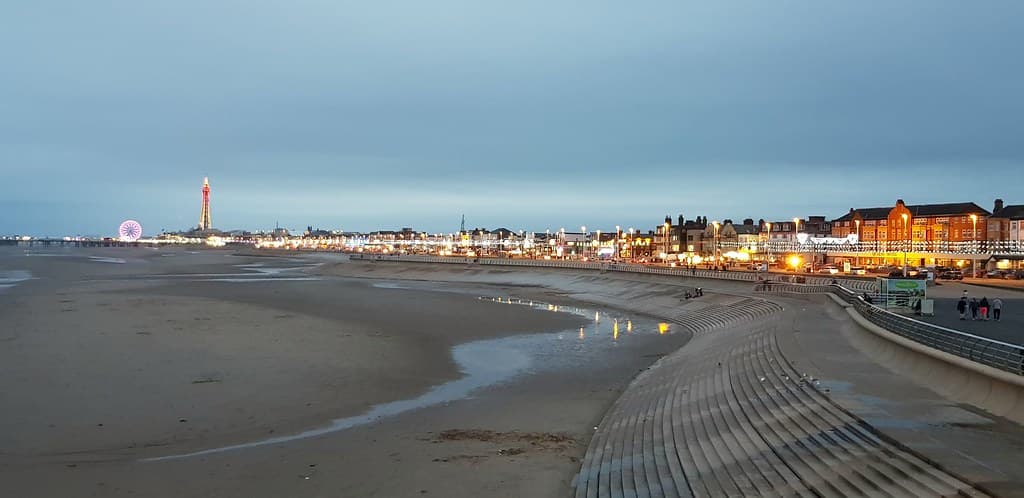 Blackpool Sands view 2