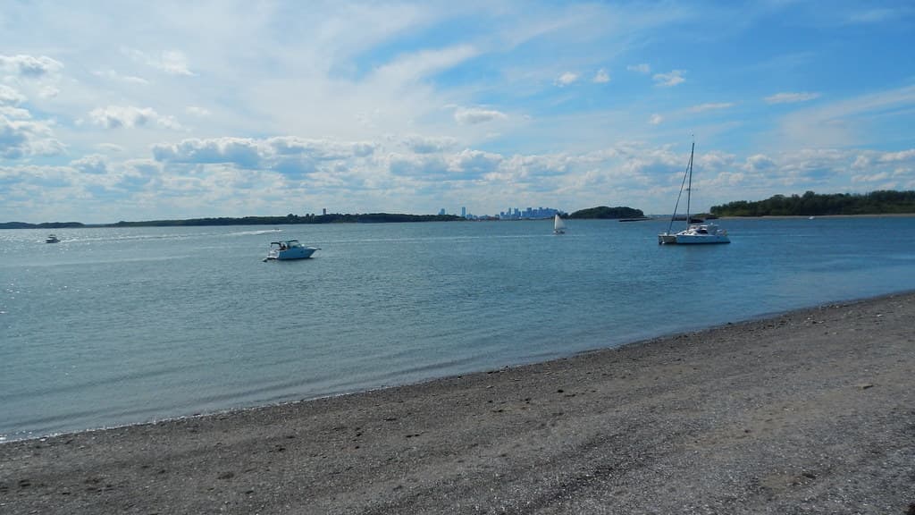 Warren Island Beach view 2