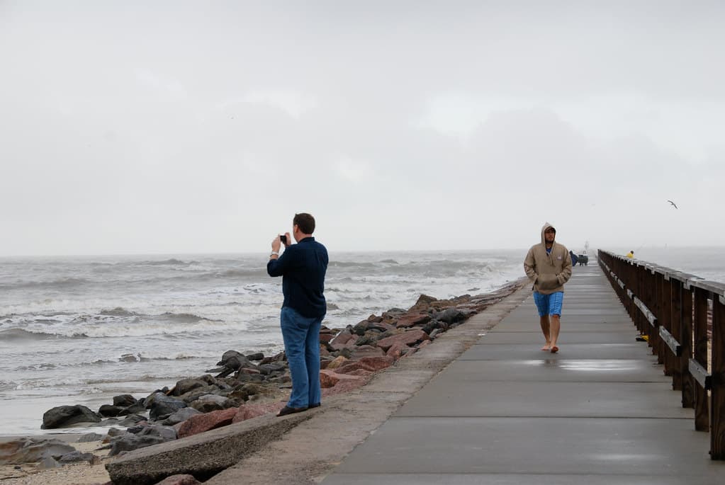 Surfside Jetty Park in Surfside Beach, Texas