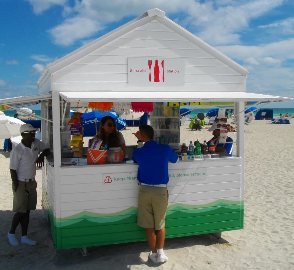 "Thirst Aid Station"