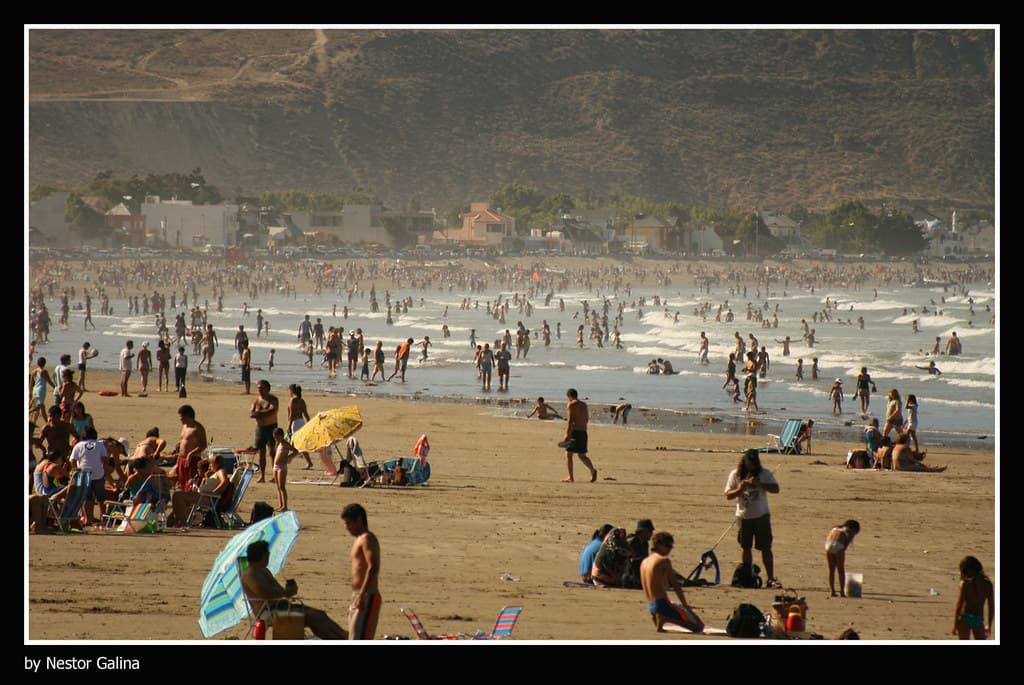 Playa Rada Tilly view 2