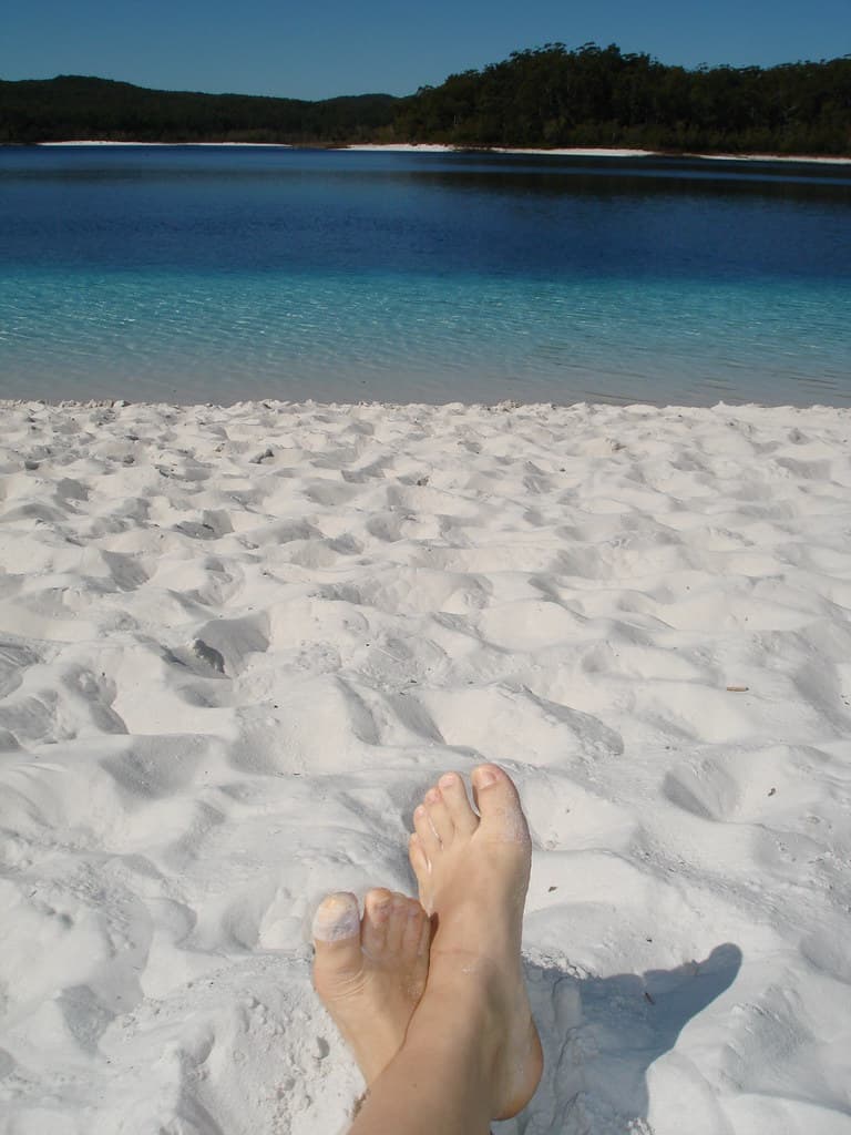 Lake McKenzie Beach view 2