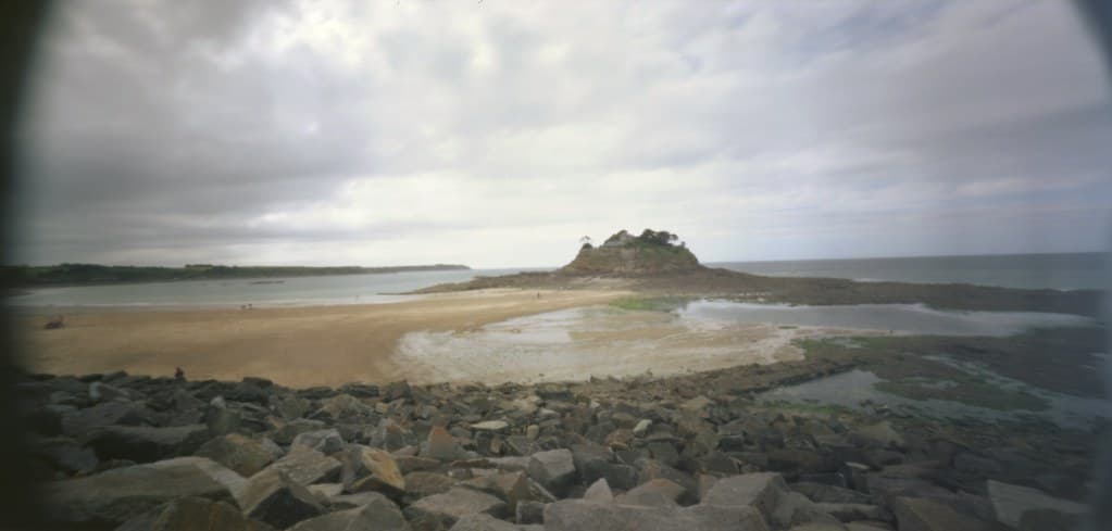 Plage du Guesclin view 2