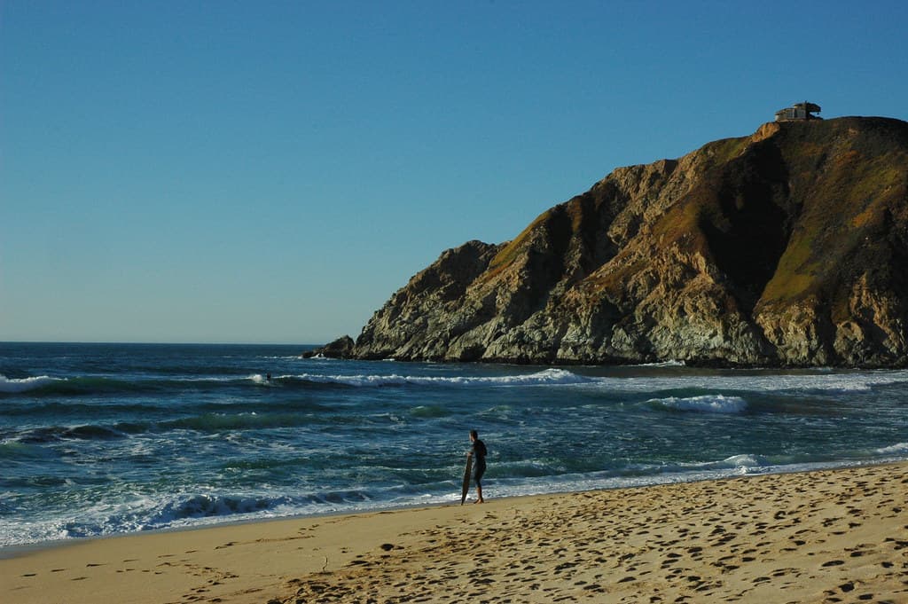 Gray Whale Cove State Beach view 2