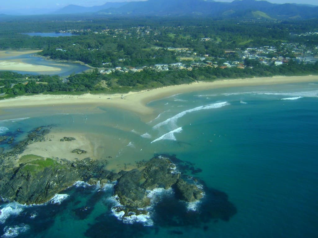 Sawtell Beach view 2