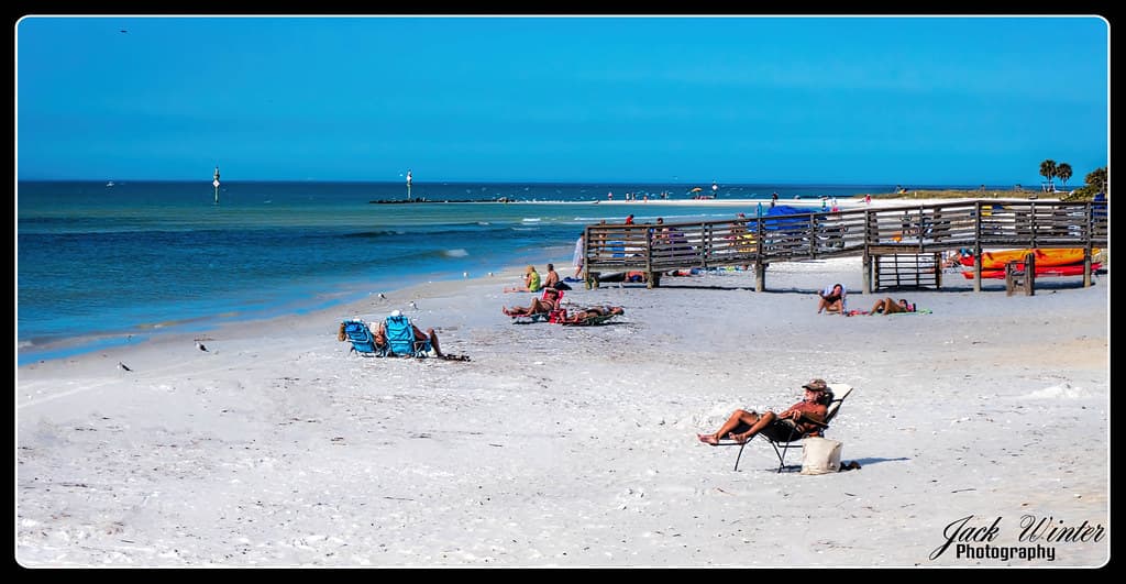 Honeymoon Island State Park Beach view 3