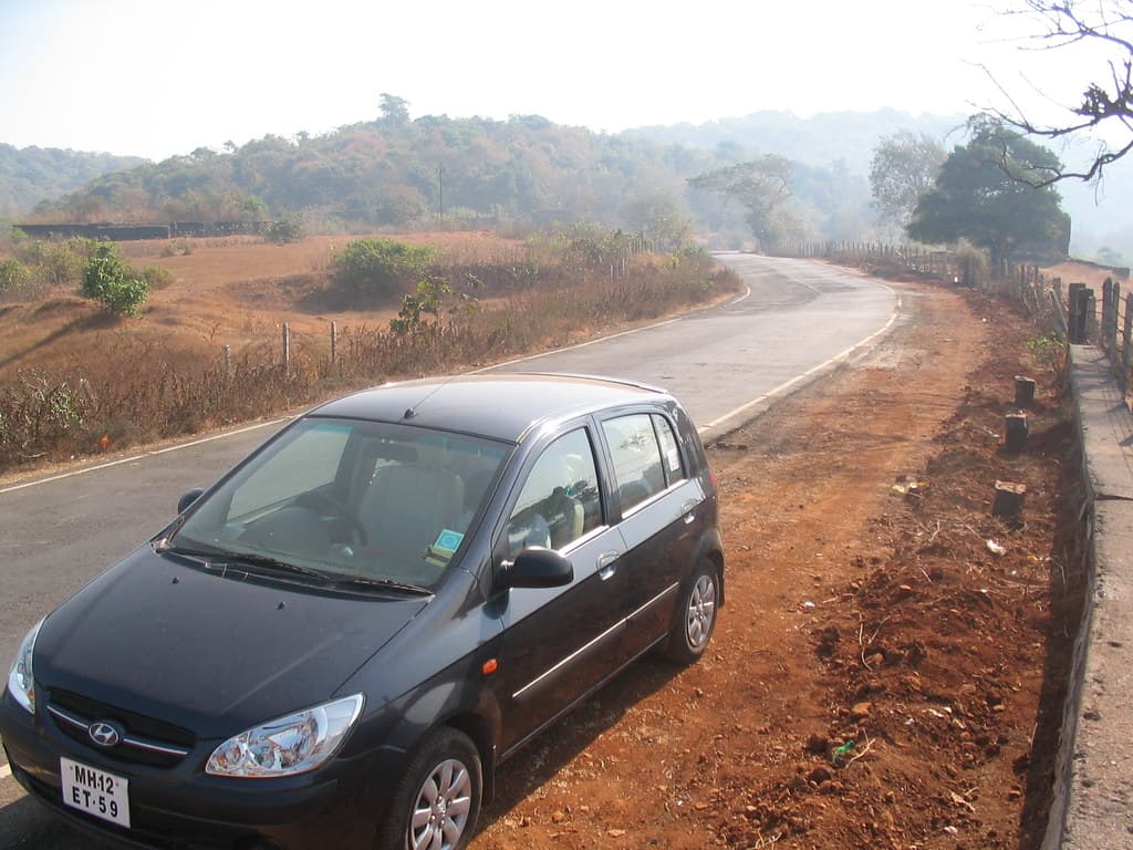 Road down Murud