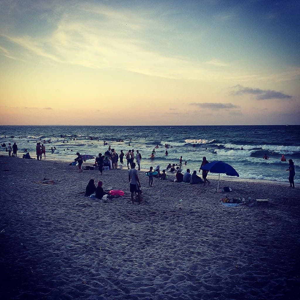 Plage de La Mansourah