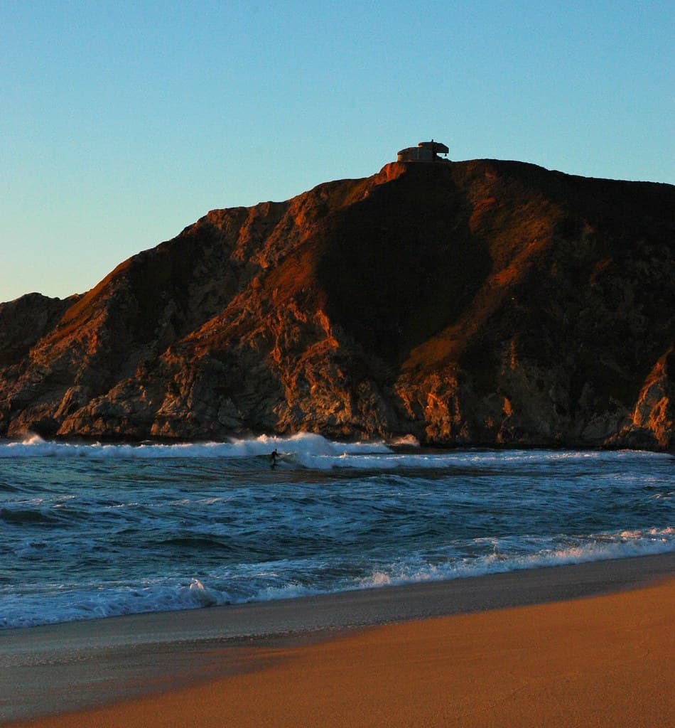 Gray Whale Cove State Beach view 3