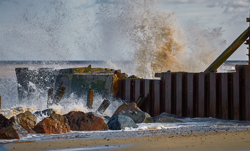 Sea Palling Beach view 2