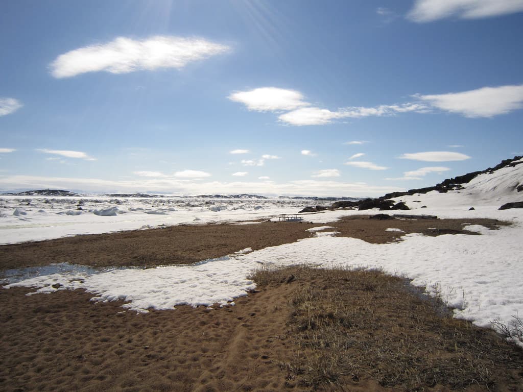 Iqaluit Shore Beach view 3