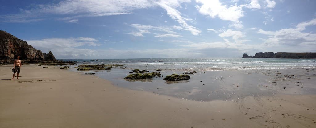 Plage du Veryac'h view 2