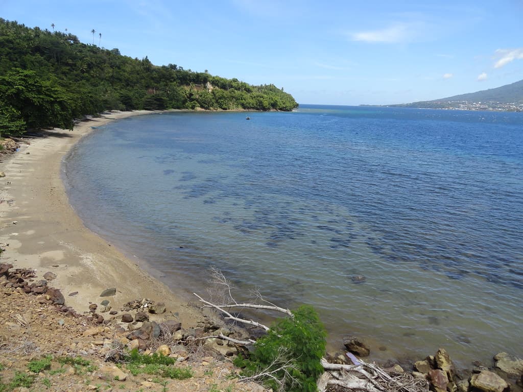 Cobo Beach view 2