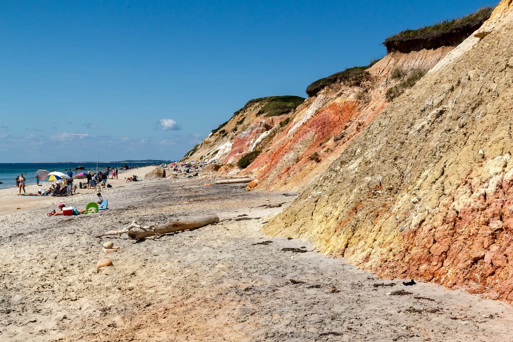 Clay cliffs, Moshup Beach (Aquinnah Public Beach)