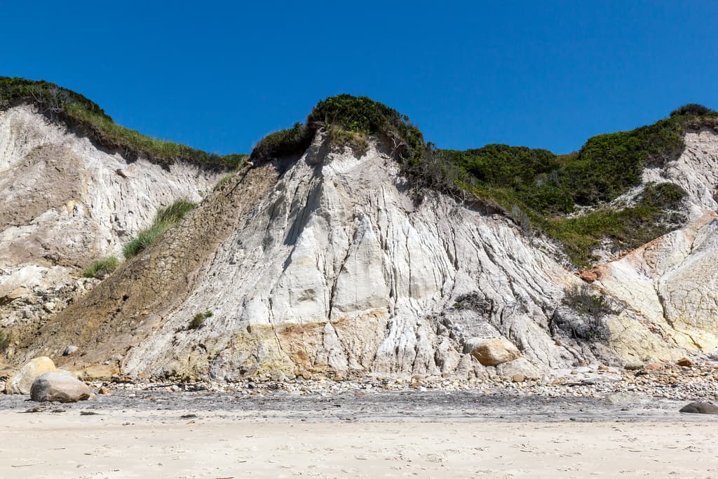 Clay cliffs, Moshup Beach (Aquinnah Public Beach)