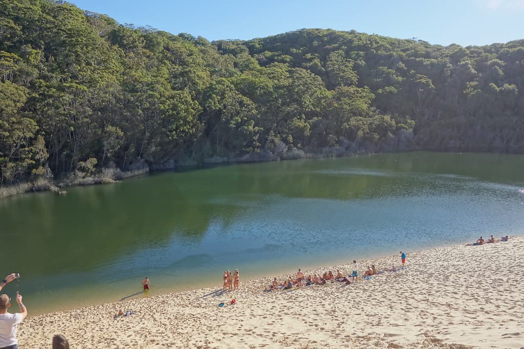 Lake Wabby Beach view 2
