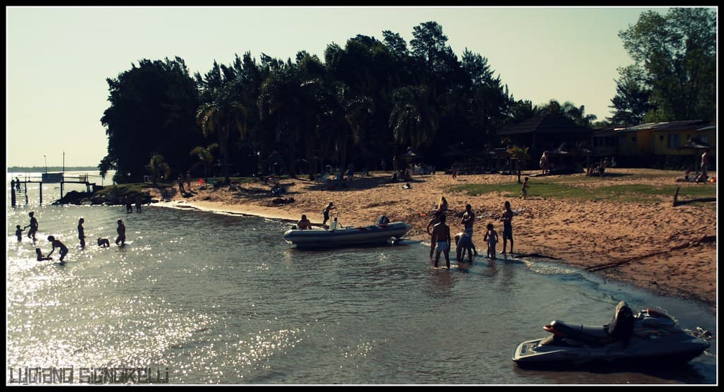Playa Río Tigre view 2