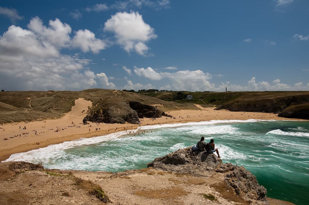 Plage de Donnant view 3