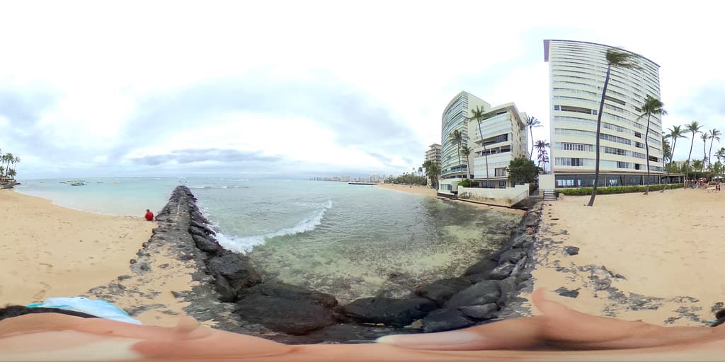 Kaimana Beach view 2