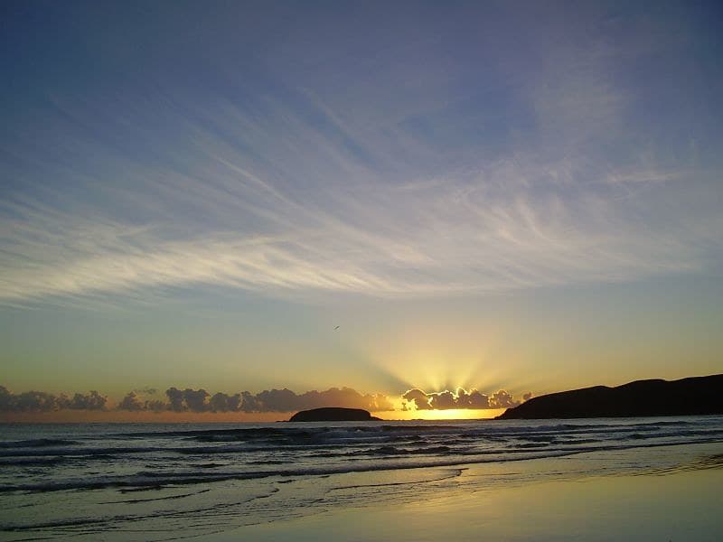 Woolgoolga Beach view 2