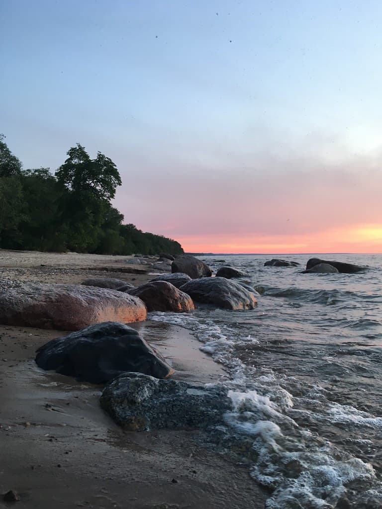 Ontika Cliff Shore Beach view 2