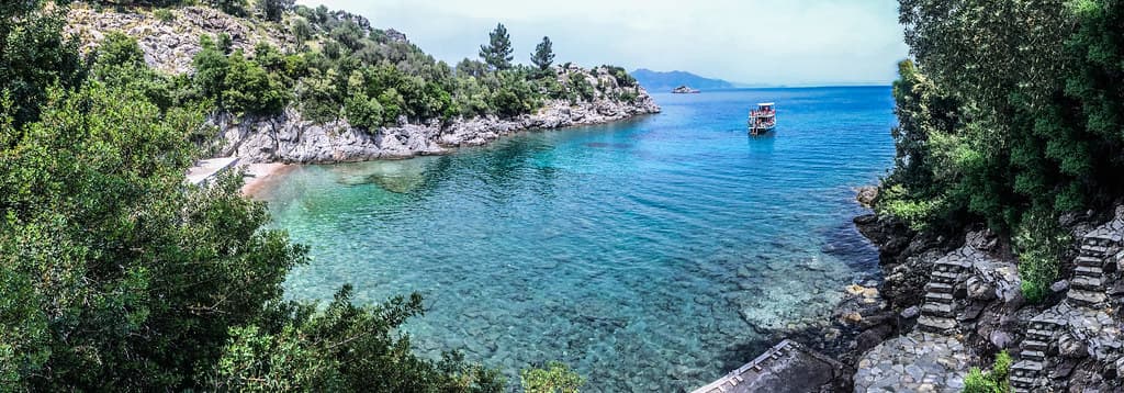 Bedir Island Beach view 2