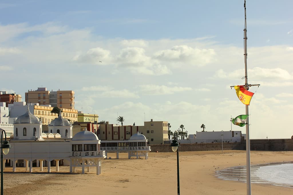 Playa de La Caleta view 2
