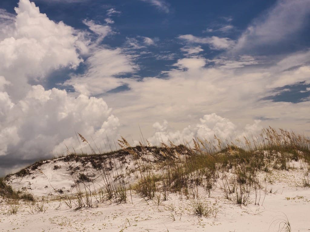 Topsail Hill Preserve State Park Beach view 3
