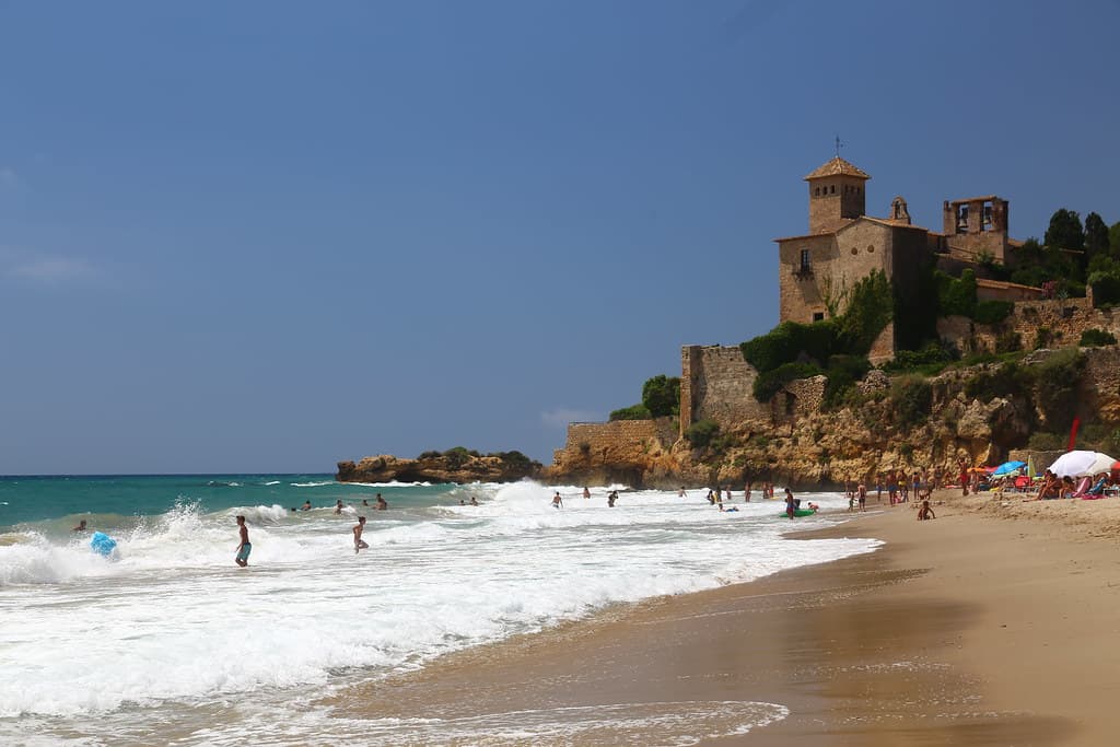 Playa de Creixell view 3