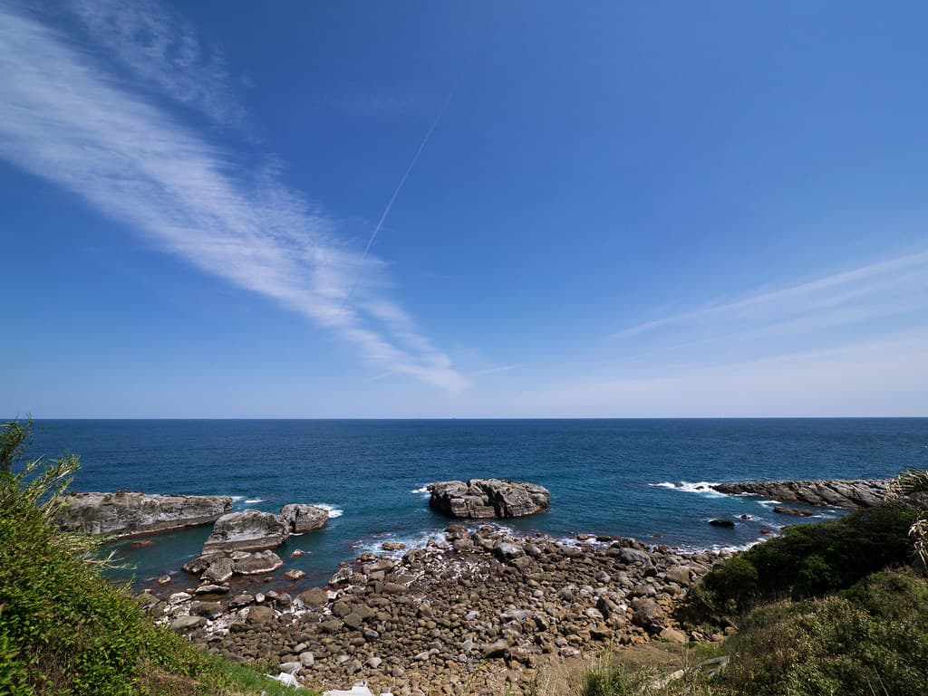 Nichinan Rocky Shore Beach view 2