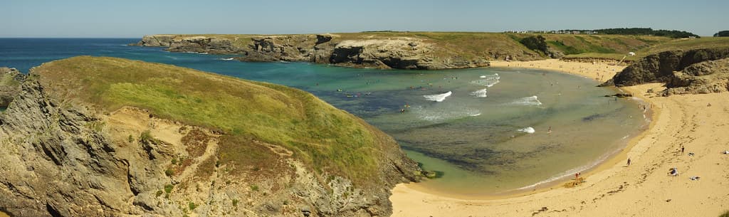 Plage de Donnant view 2