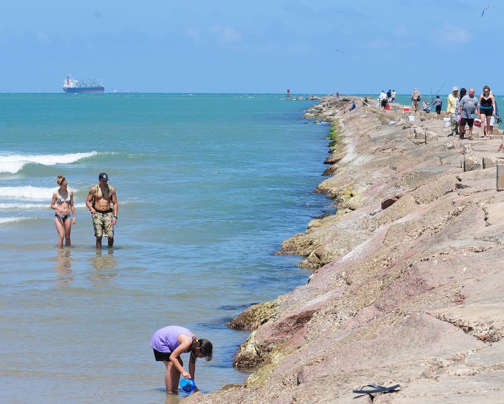 Isla Blanca Beach view 2