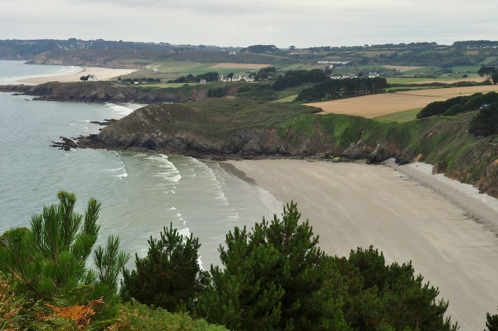 Plage de l'Aber view 2