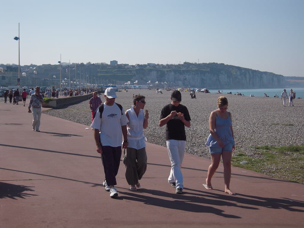 Plage de Dieppe view 2