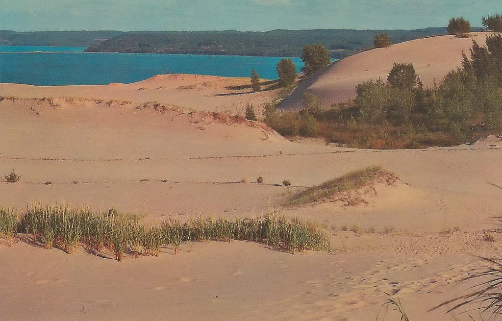 Glen Lake Beach view 3