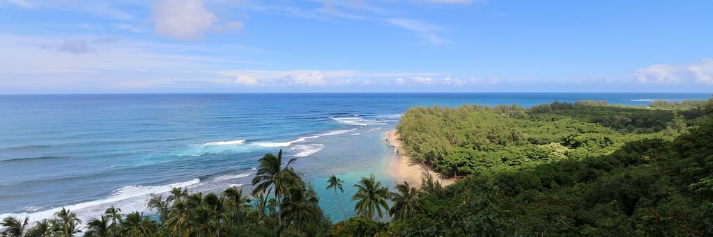 Ke?e Beach view 2