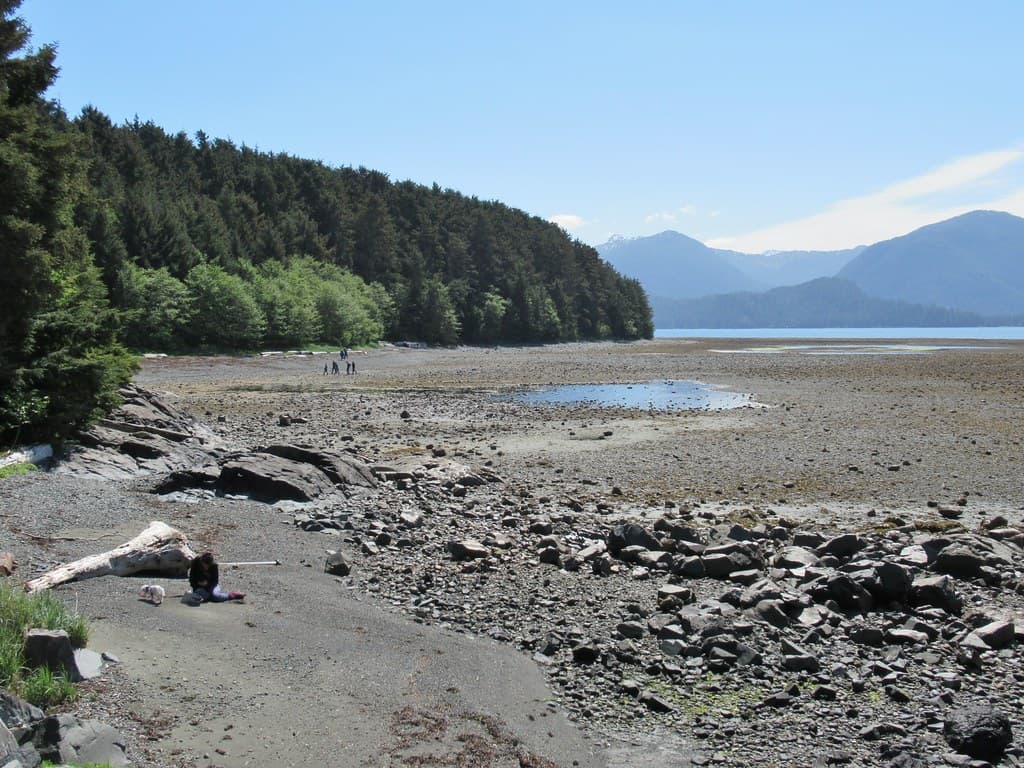 Sitka National Historical Park Beach
