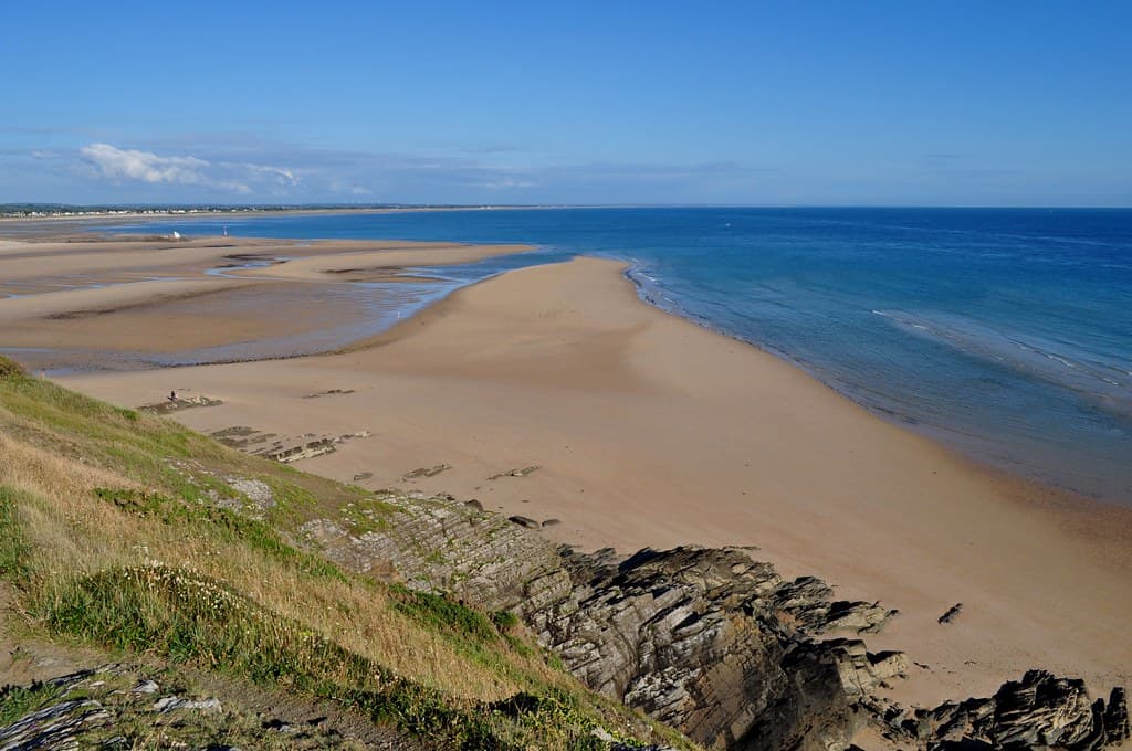 Plage de Barneville-Carteret view 2