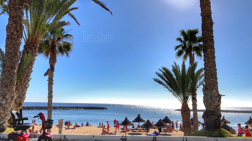 Playa de Fañabé view 3