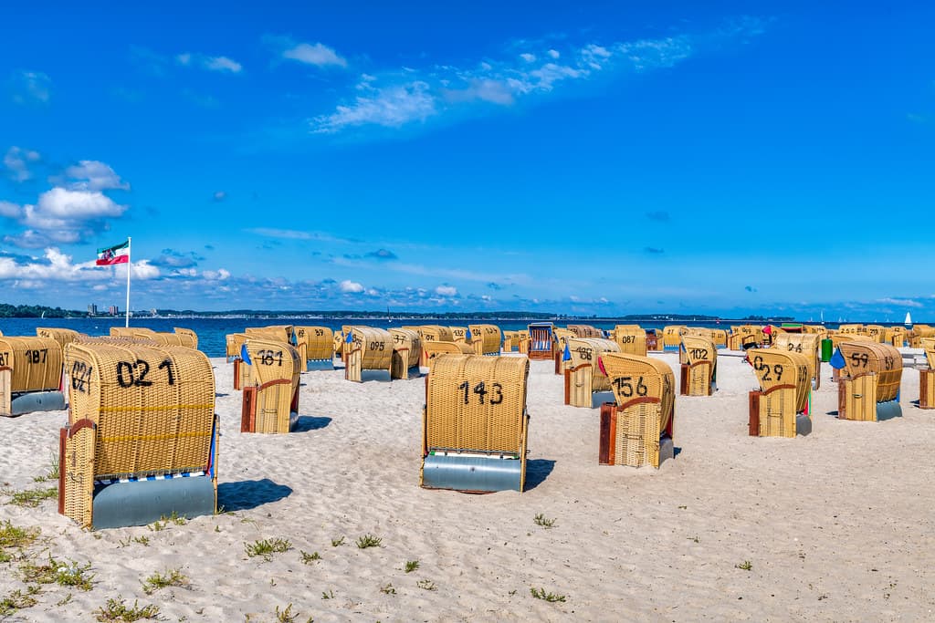Brodersdorf Coast Beach view 3