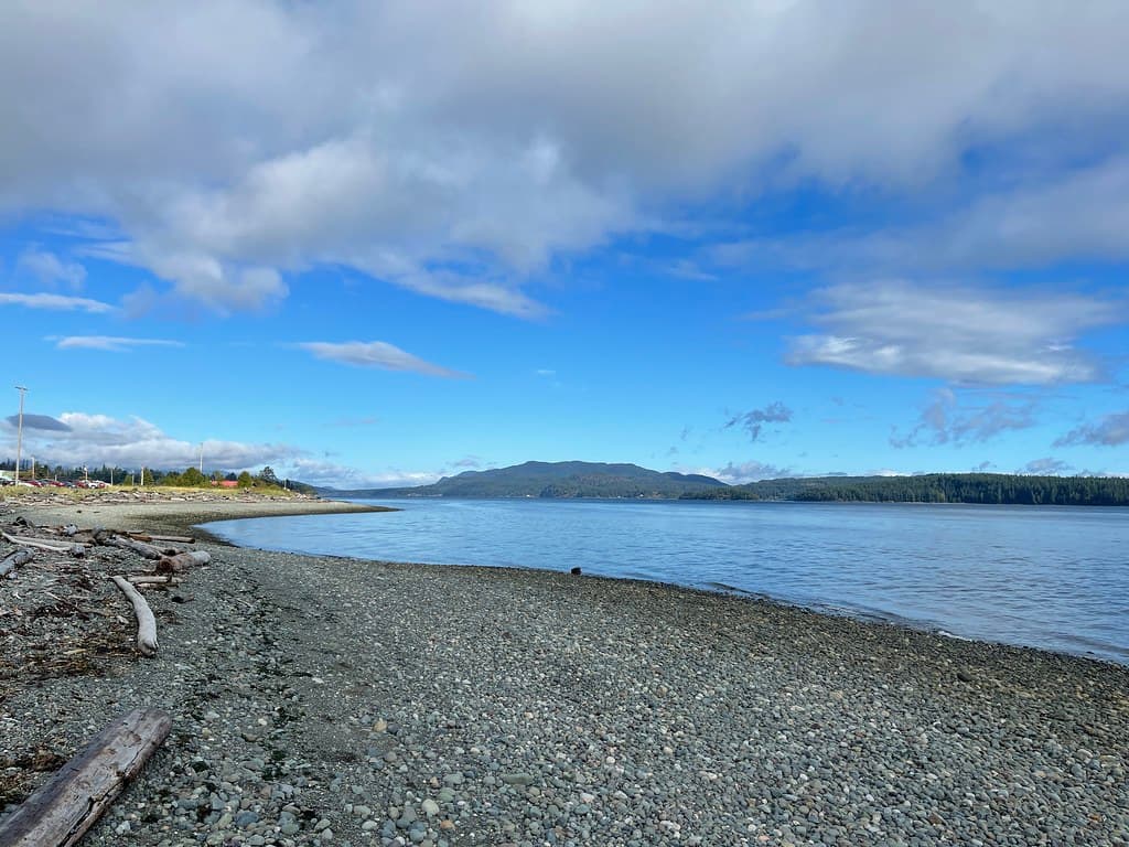 Heriot Bay Beach