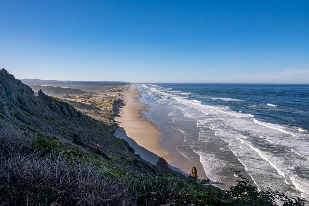 Heceta Dunes Beach view 2