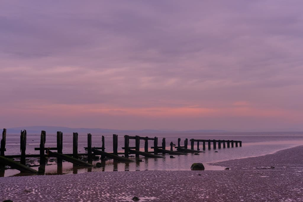 Piel Island Beach view 3
